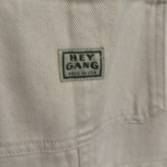 HEY GANG Kneepatch overalls in Natural - Picture 2 of 5